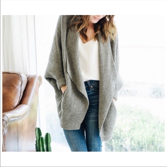 Madewell Sweaters - MADEWELL Sculptor Cocoon Cardigan Sweater